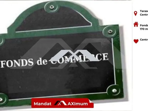 Fonds de commerce 170 m² Tarascon