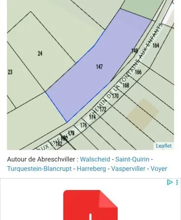 Terrain constructible