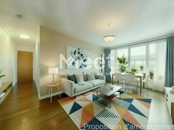 EXCLUSIVITE - VITRY SUR SEINE - CENTRE VILLE - APPARTEMENT 3 PIÈCES DE 51,46 M² AVEC BALCON - CAVE
