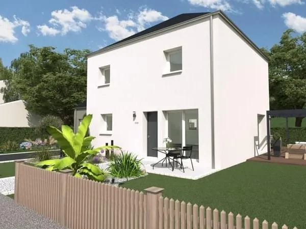 Terrain + Maison sur CHATELAUDREN - PLOUAGAT