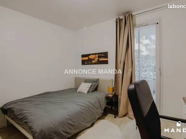 Chambre 4 pièces 11 m²