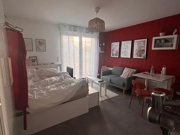 Studio meublé 26 m² avec terrasse et parking - Saint-Herblain (disponible octobre 2026)