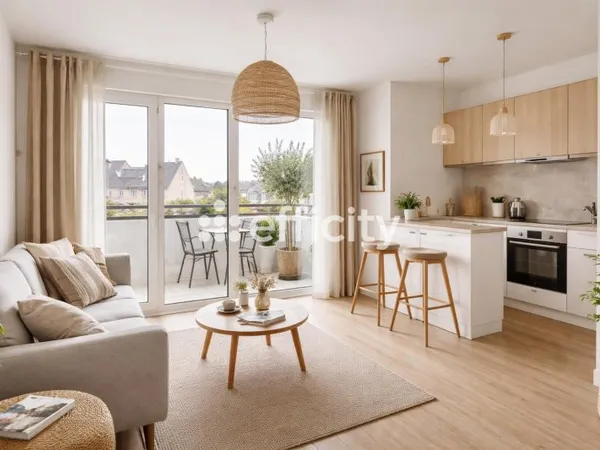 Appartement 1 pièce 28 m²