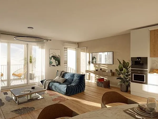 Appartement Toulouse 3 pièce(s) 55.90 m2