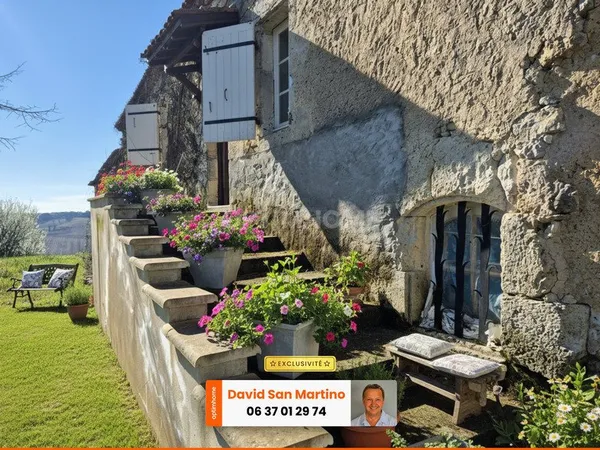 Vue, espace et potentiel tout proche d'Agen sud