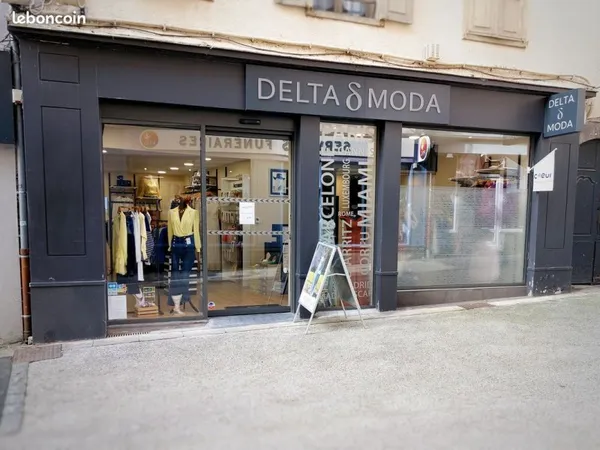 Murs et fonds de commerce - boutique prêt-à-porter féminin - centre-ville aurillac