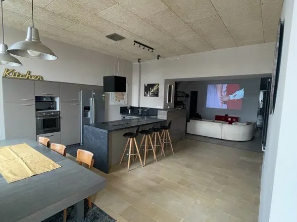 Loft meublé Lyon 130m2