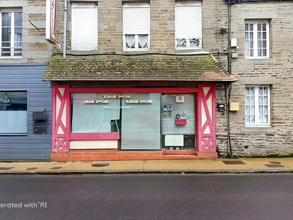 LOCAL COMMERCIAL AVEC HABITATION, TERRAIN ET GARAGES