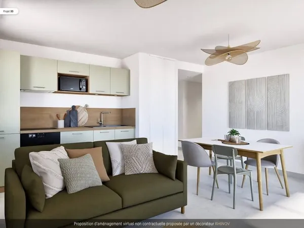 Appartement 3 pièces 65 m²