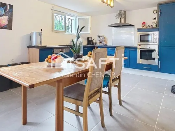 Appartement T3 de plein-pied avec jardin et terrasse