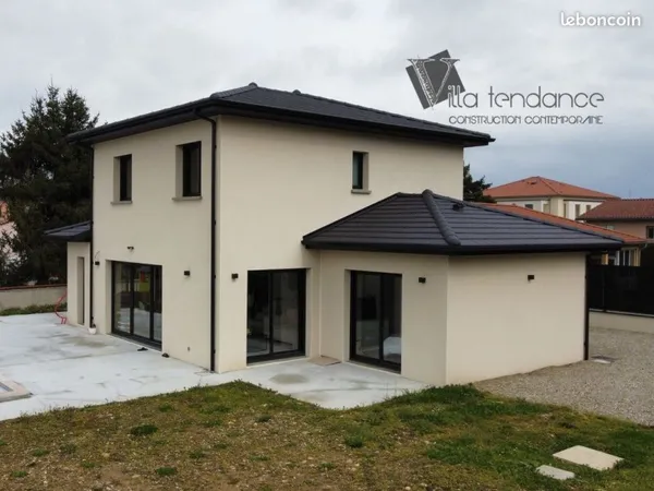 Maison neuve 5 chambres à construire - Vourles - 601 151
