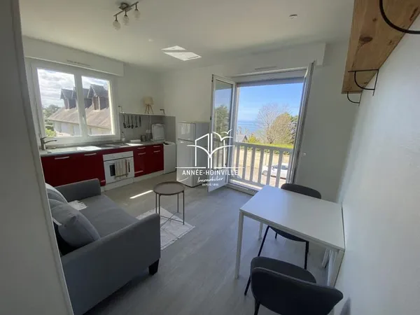 2 PIECES - VUE MER - BENERVILLE SUR MER