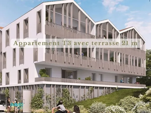 Appartement 3 pièces 64 m²