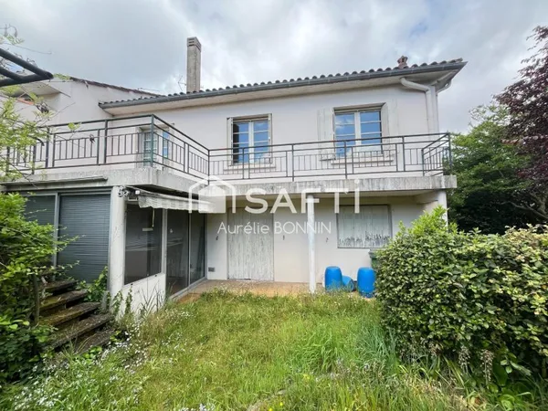 Talence maison 4 chambres à rénover avec garage et jardin