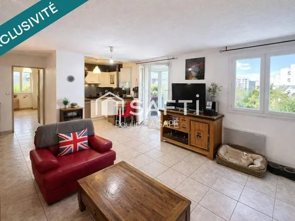 Appartement 4 pièces 76 m²