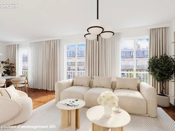 Appartement 5 pièces 133 m²