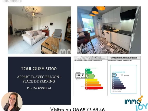 Appartement 2 pièces 52 m²