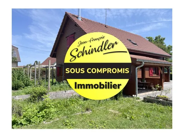 Maison style CHALET de 125 m2 sur 6,75 ares de terrain