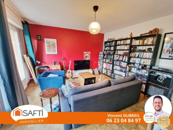 APPARTEMENT T3 DE 64m² - CONTRIE / PROCÉ