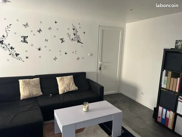 Appartement meublé F2 proche des rives de meurthe