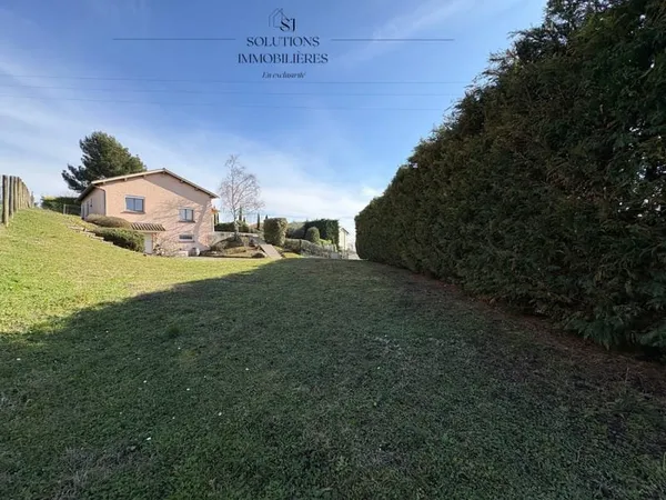 Maison familiale sur sous-sol complet à Ampuis 69420