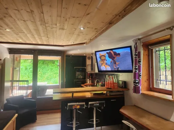 Appartement 4* idéal skieurs, couchages double séparé