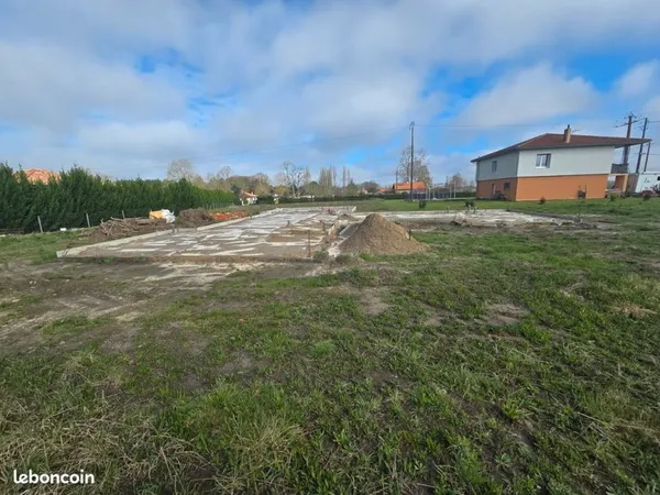 Vend Terrain 3500 m2 - Meilhan 40400 - Permis accordé - 70 000
