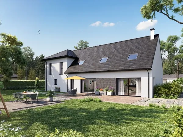 Terrain + maison 207 m²