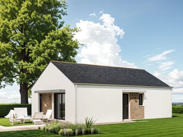 Terrain + maison 63 m²