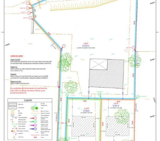 Terrain 365 m²