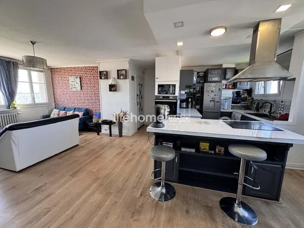 Appartement lumineux, 3 chambres, cadre verdoyant