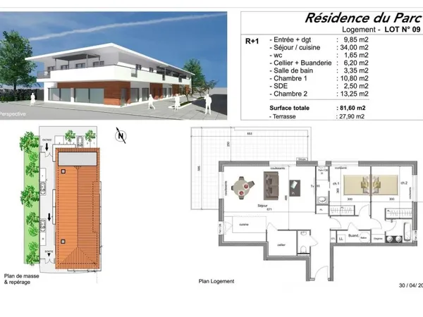 Appartement T3, plein centre, toutes commodités à pied, avec superbe balcon terrasse