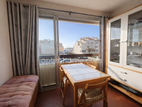 Appartement 25m2 avec vue Port CAP D'AGDE (34)