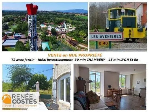 Vente en nue propriété - F74 ans - LES AVENIERES (38630)