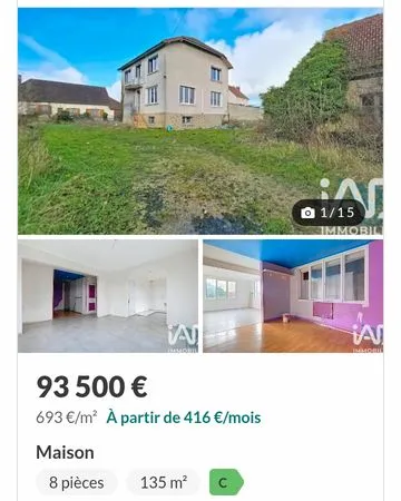 Maison a clesles