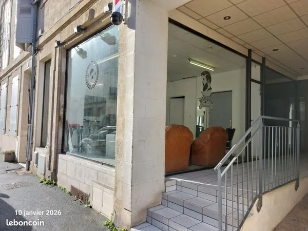 Local commercial 32m² + cave 100m²
