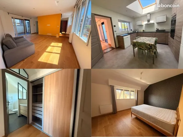 Maison de ville en Triplex - 4 pièces - 94 m² - Rennes Quartier Mauconseil