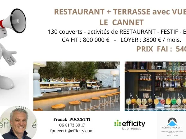 Fonds de commerce 110 m²