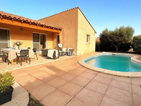 VILLA FAMILIALE - PLAIN PIED - CANOHES - 4 FACES - T5 - PISC