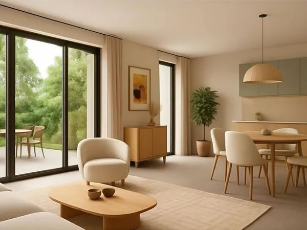 T3 62.70m², lumineux avec terrasse dans un parc paysager à Montfavet