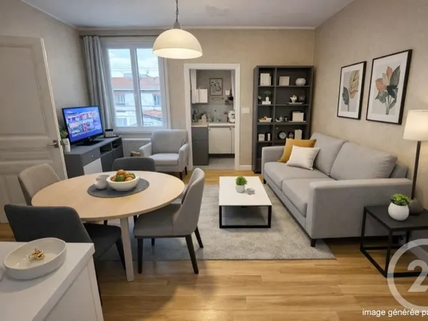 Appartement 3 pièces 58 m²