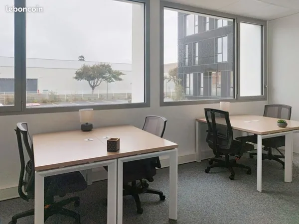 Bureau privé à louer pour 5 personnes à Nantes Carquefou