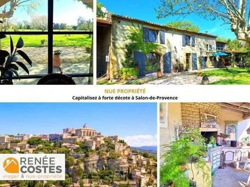 Vente en nue propriété - F70 ans - SALON DE PROVENCE (13300)
