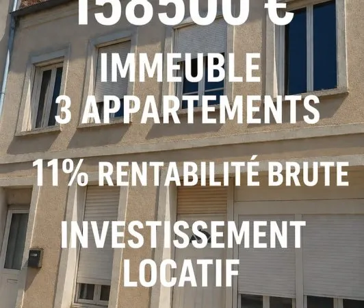 Immeuble de rapport 7 pièces 150 m²