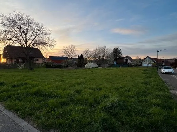 Terrain de 774 m²