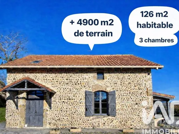 Maison 4 pièces 126 m²