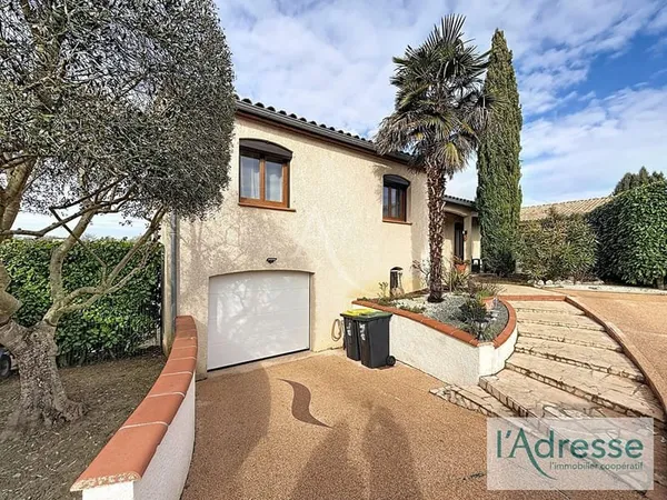 31140 PECHBONNIEU - Maison T5 de 126m² avec sous-sol, jardin et piscine