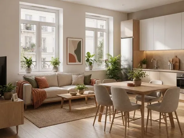 Appartement 4 pièces 82 m²