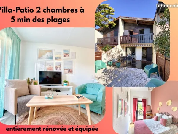 Villa Patio rénovée - Seignosse, à 5 min des plages