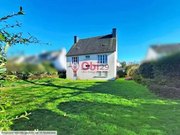 Maison familiale - 122m2 - sous-sol complet - Rive droite de Châteaulin